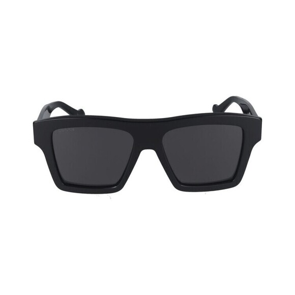 Gucci Sunglasses Gg0962s 005 Black Black Grey 55/17/145 - NWT